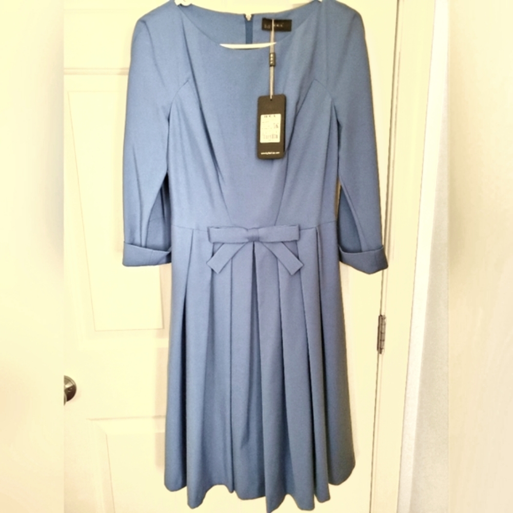BGL Blue Midi Dress, US Size 8